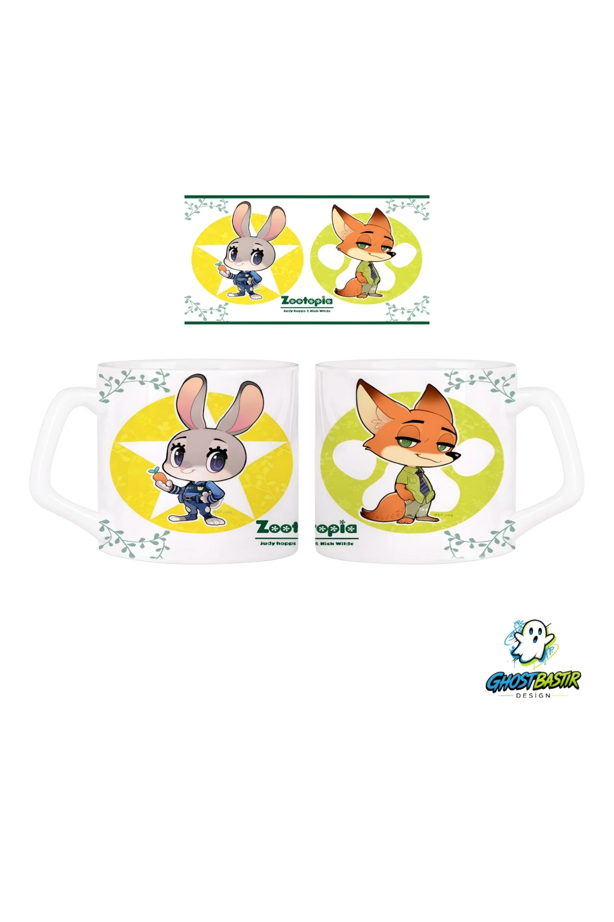 Zootropolis Judy ve Nick Kupa Bardak | Tek Adet 0901