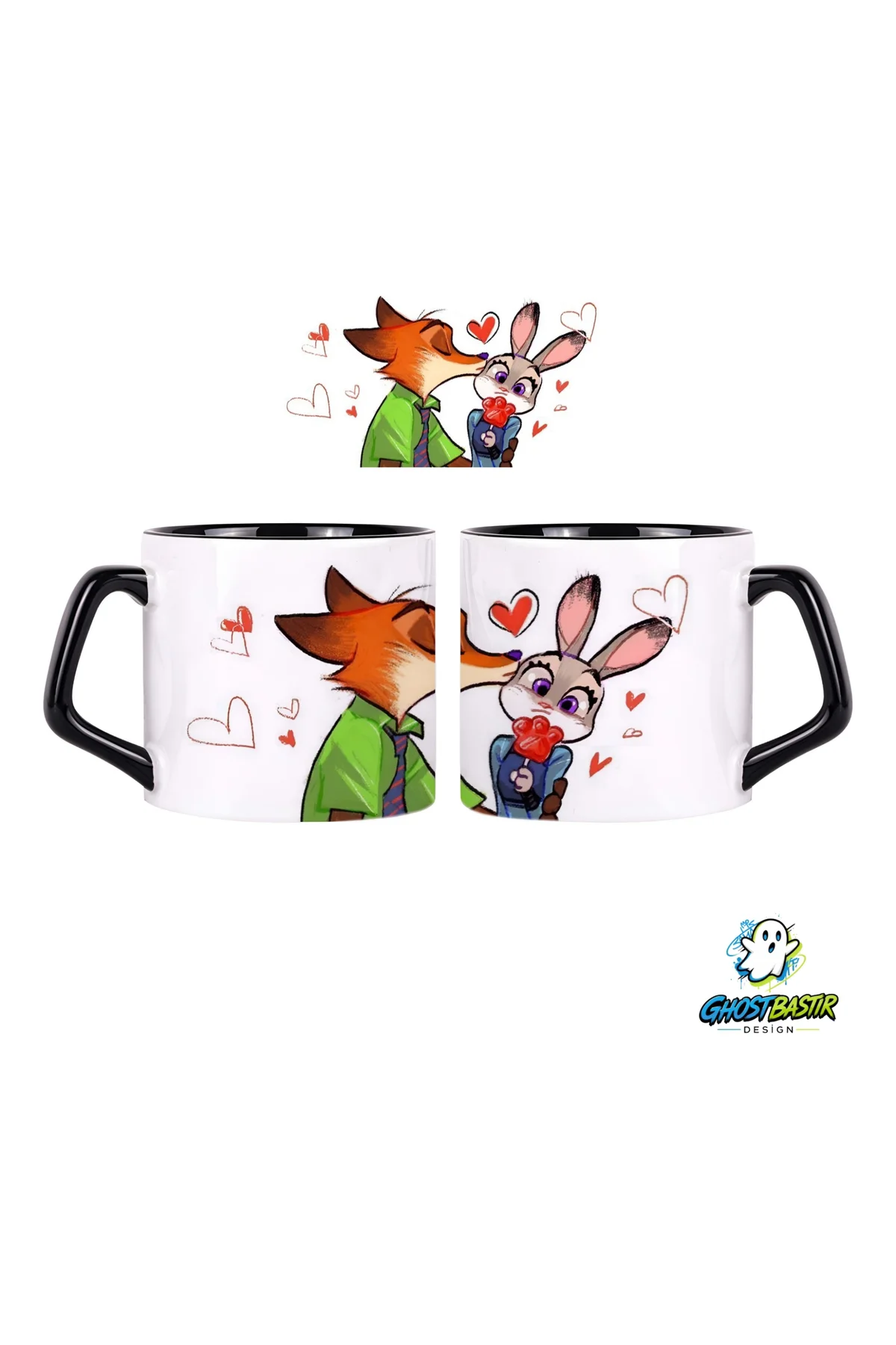 Zootropolis Judy ve Nick Kupa Bardak | Tek Adet 0906