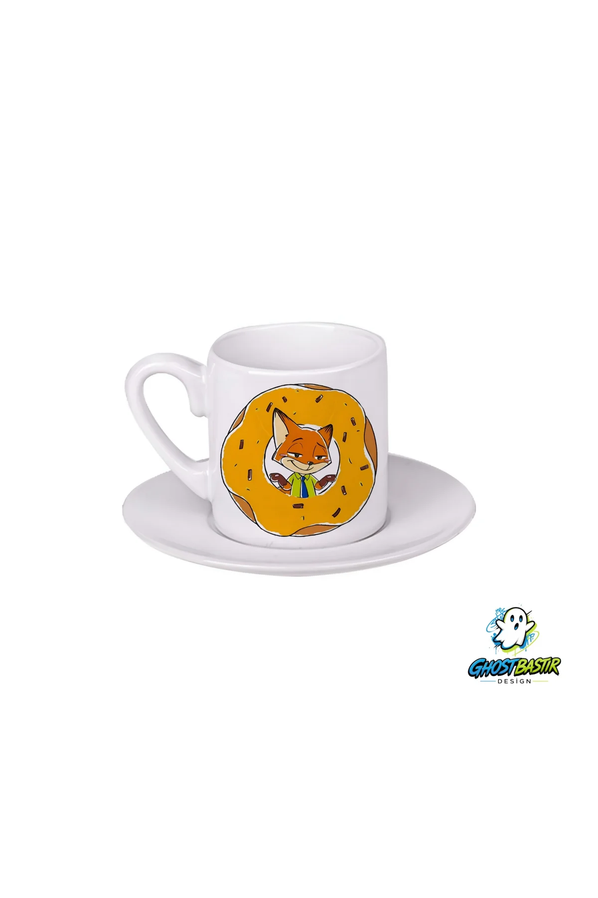 Zootropolis Nick Türk Kahvesi Fincanı 0191