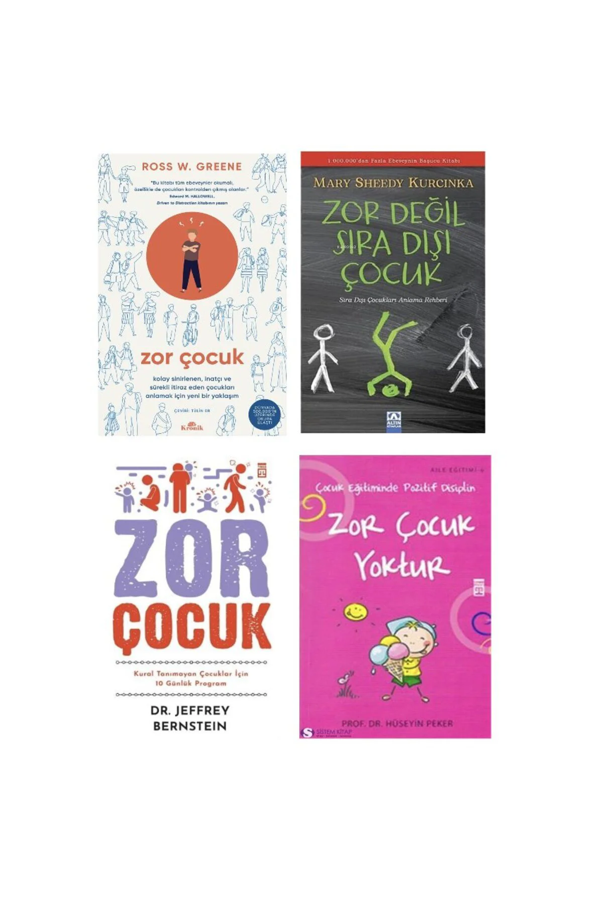 zor cocuk+ zor degil siradisi cocuk+zor cocuk+zor cocuk yoktur=(4kitap)