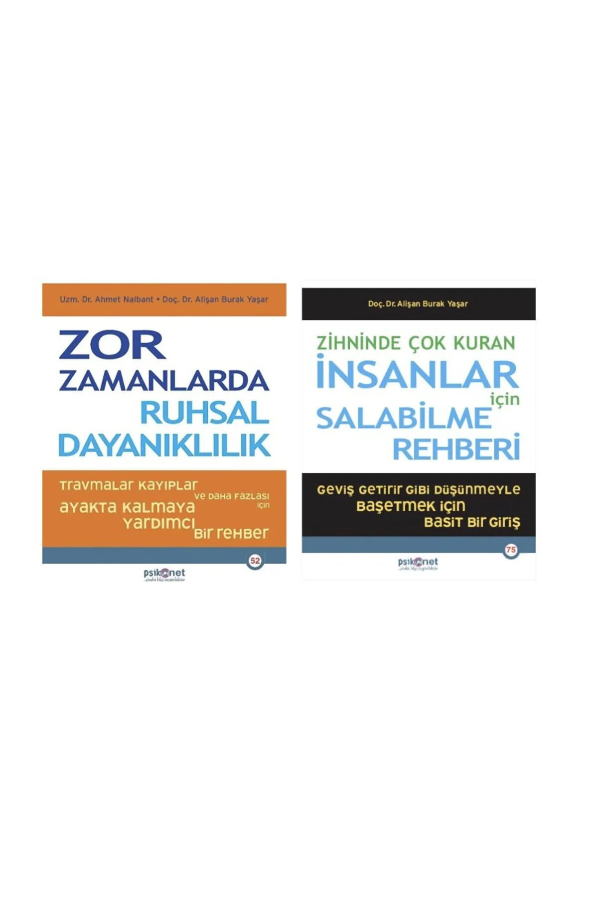 zor zamanlarda ruhsal dayaniklilik +zihninde cok kuran insanlar icin salabilme rehberi=(2kitap)