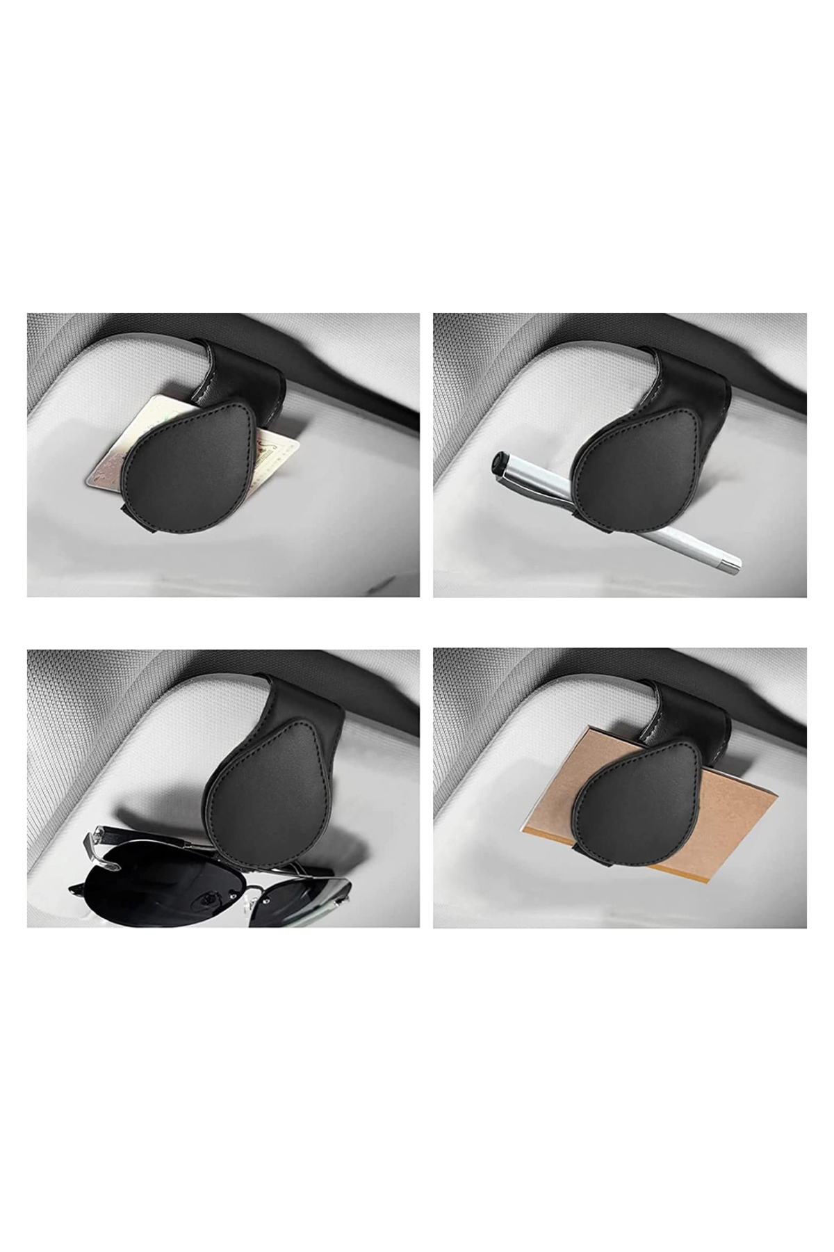 Zor0 Araba Gözlük Tutucu Mandal Klips