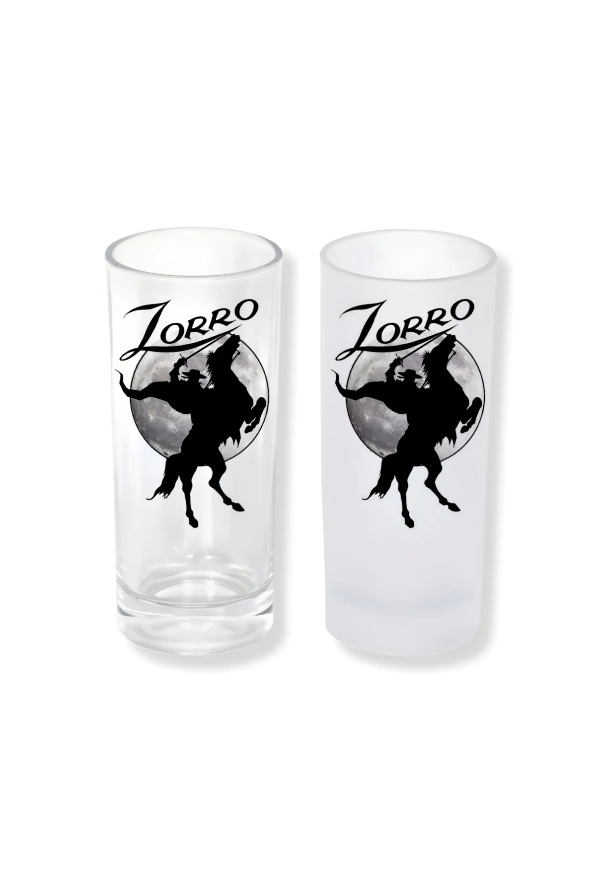 Zorro Buzlu / Buzsuz Seçenekli Rakı Bardağı – 1 Adet Şık Sunum Ba