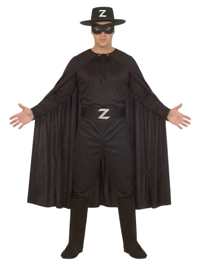 Kostüm Sarayı Zorro Kostümü Yetişkin