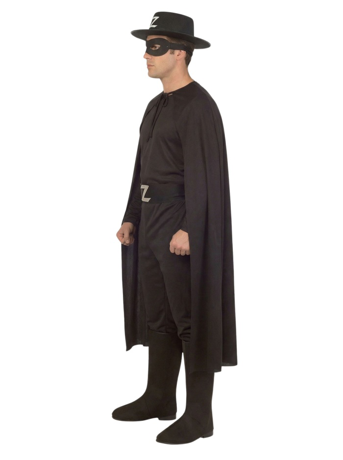 Kostüm Sarayı Zorro Kostümü Yetişkin