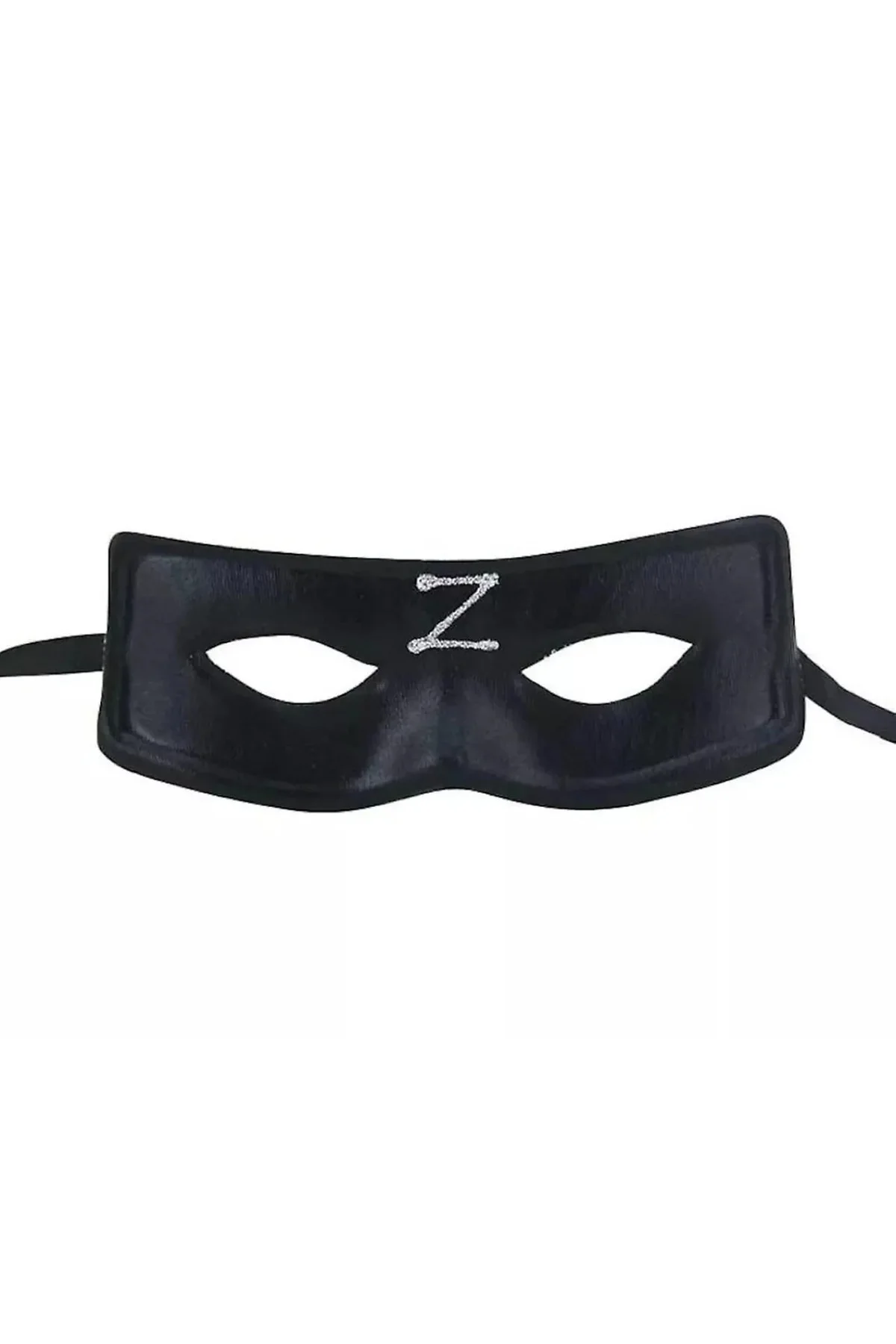 Zorro Maskesi Arkadan Lastikli Z Baskılı Zorro Maskesi Arkadan Lastikli Z Baskılı