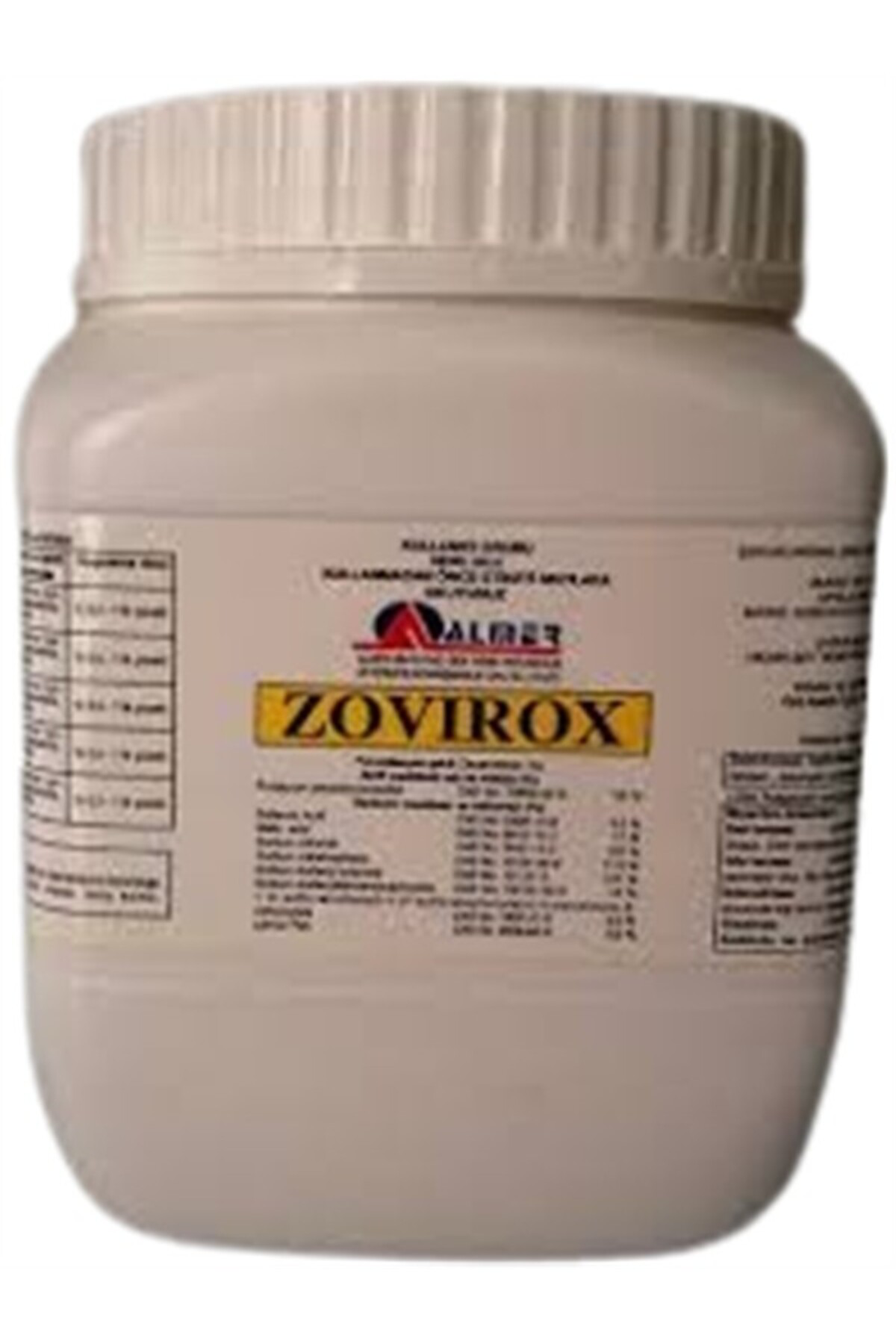 Zovirox 1 Kg Dezenfaktan (Ahır Ve Çiftlik Dezenfeksiyonunda Etkil
