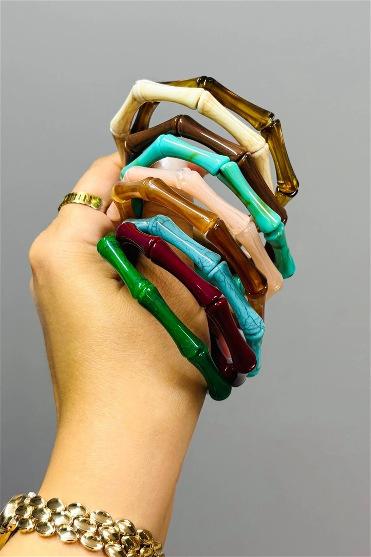 Zr Model Kemik Plastik Bileklik