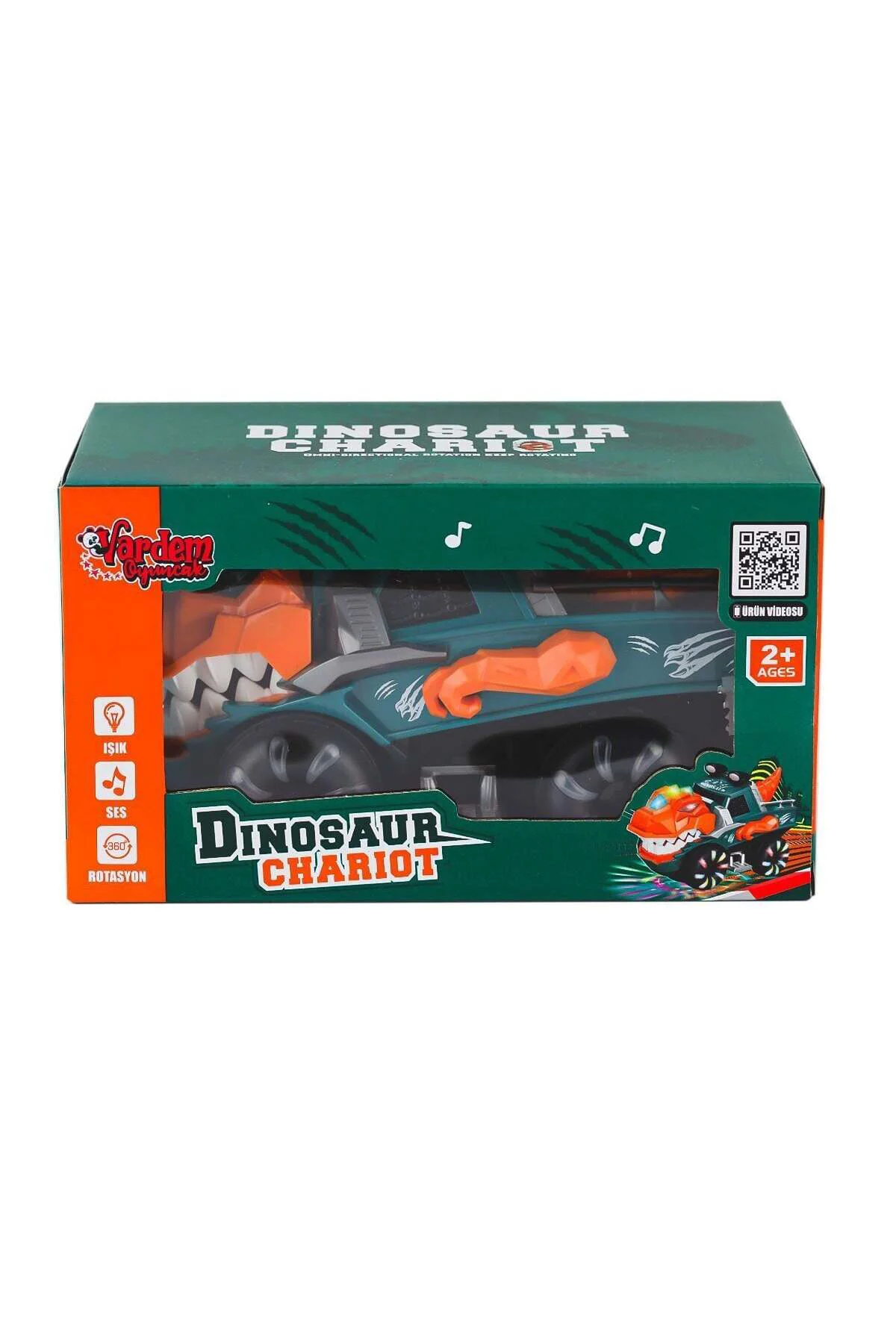 Zr171-1 Işıklı Müzikli Hareketli Dinazor-Varden Oyuncak