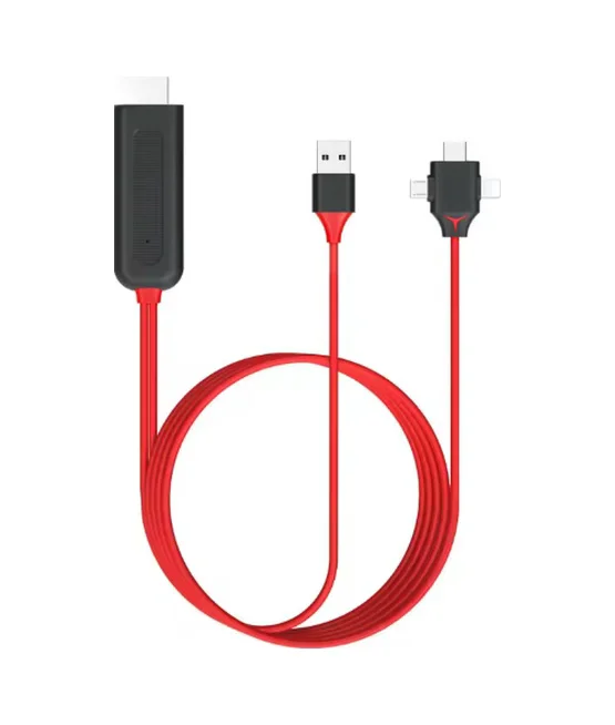 Zr18 3 İn 1 Usb To Hdmı Kablo