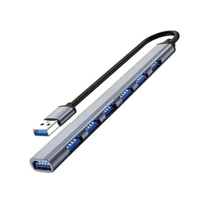 Zr281 Ads 303/a Usb 7 Port Metal Usb Hub