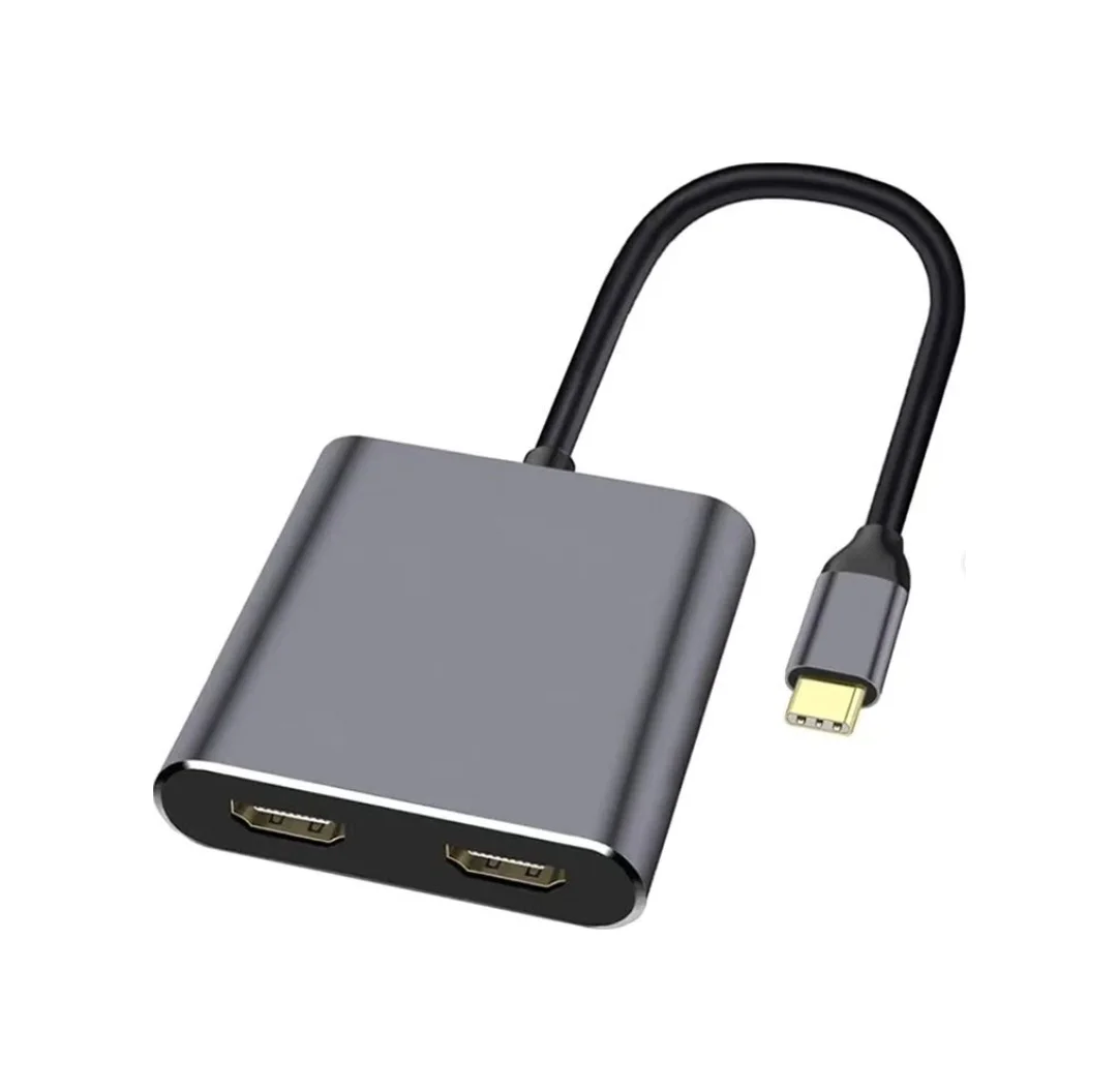 Zr654 Type-c 4 İn 1 Çift Hdmı