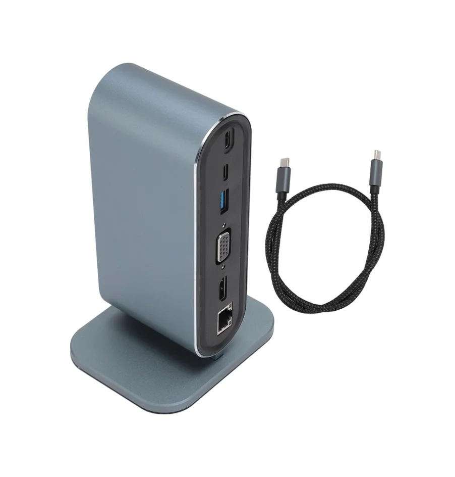 Zr773 Type-c Support 4k 12 İn 1 Dock Model Pd Station