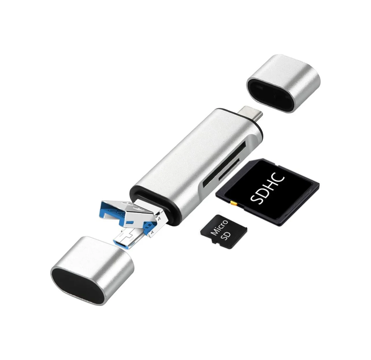 Zr825 Type-c Usb 3 İn 1 Card Reader