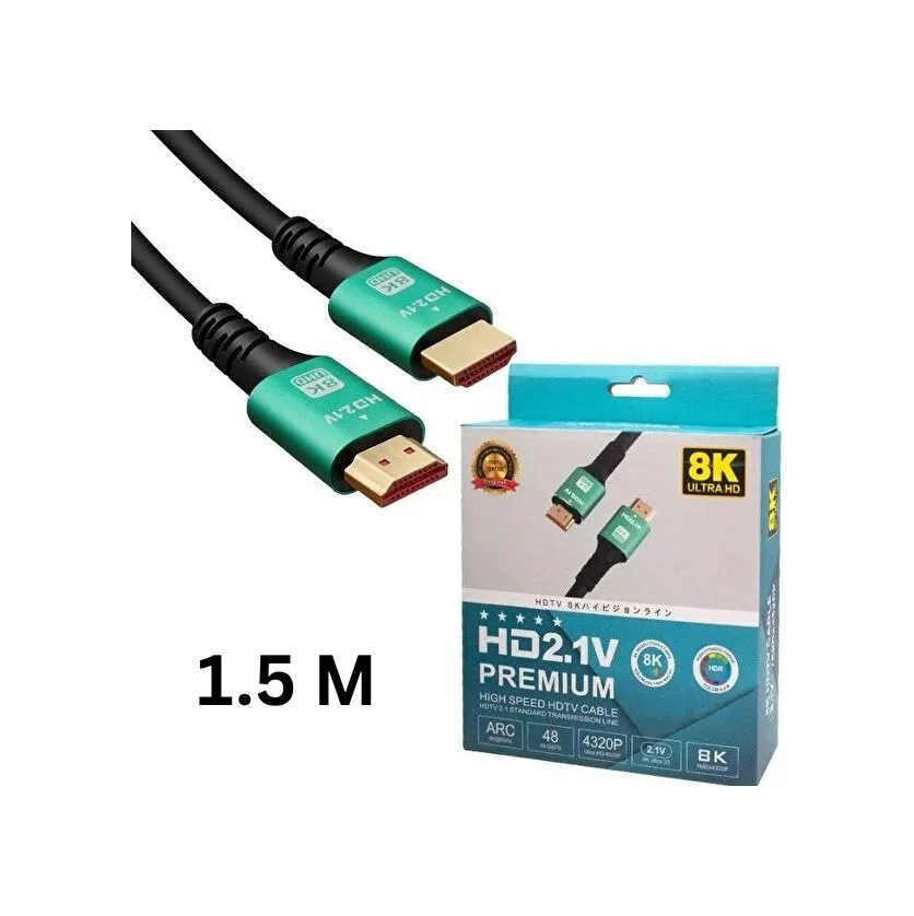 Zr838 8k Hdmı To Hdmı Kablo 1.5 M