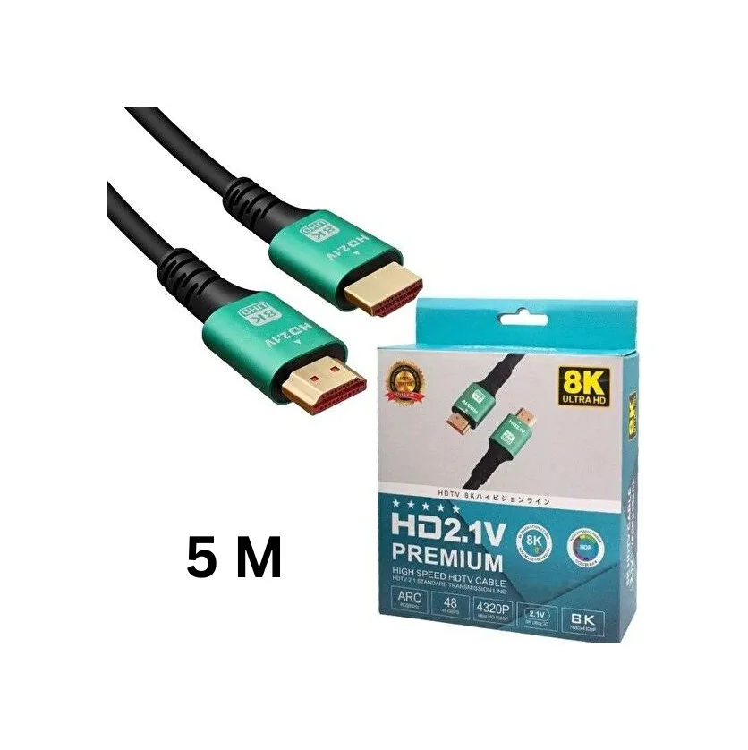 Zr840 8k Hdmı To Hdmı Kablo 5 M