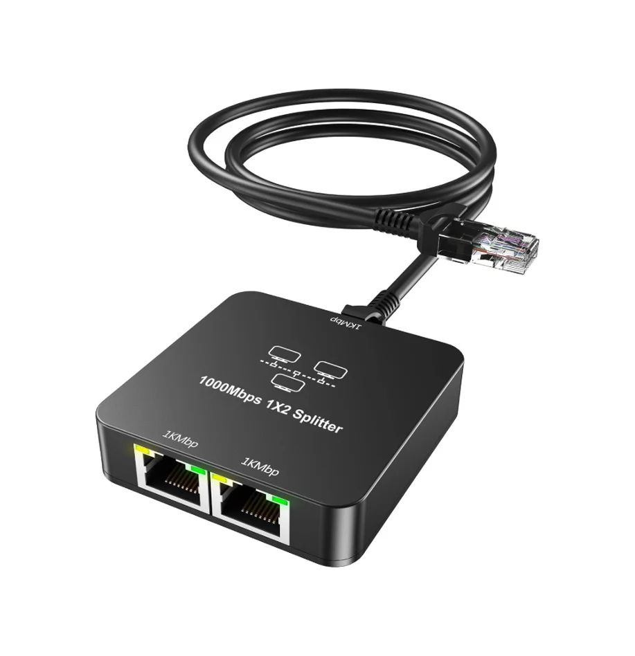 Zr861 Rj45 1to2 Gigabit Splitter Adaptör