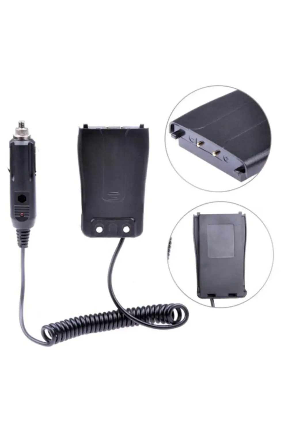 Zt-v68 Pmr El Telsizi Için Araç Çakmaklık Şarjı Eliminatör