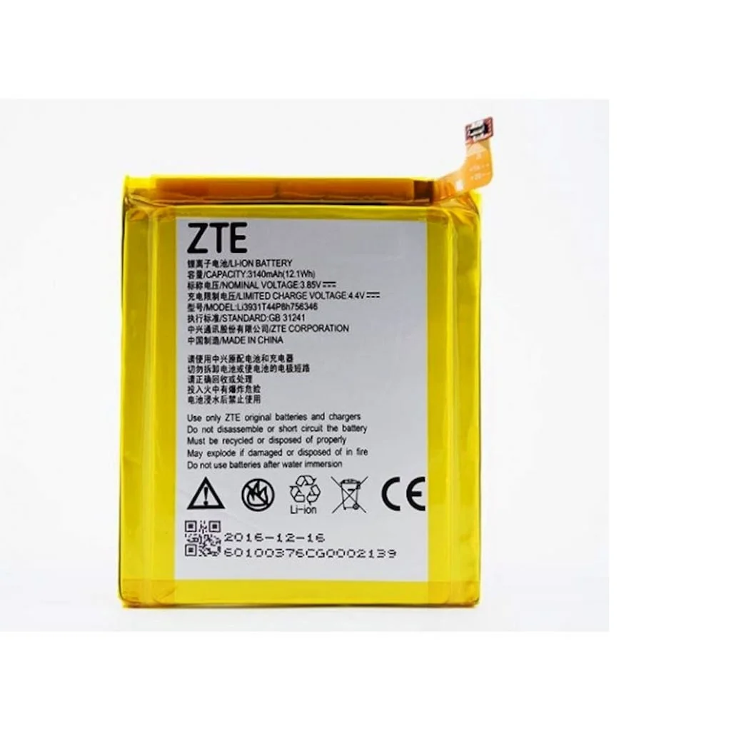 Zte Axon 7 A2017-5.5 İnç Batarya Pil Lı3931T44P8H756346