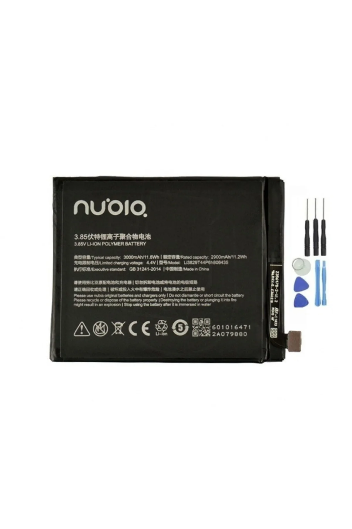 Zte Nubia Z11 Pil Batarya ve Tamir Seti Li3829T44P6h806435