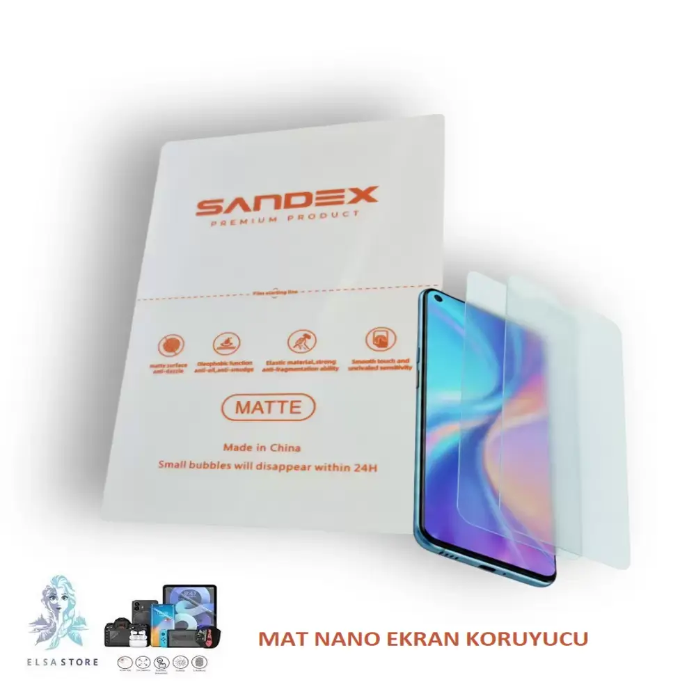 ZTE Nubia Z60 ULTRA NANO Ekran Koruyucu Esnek ULTRA İnce SANDEX -