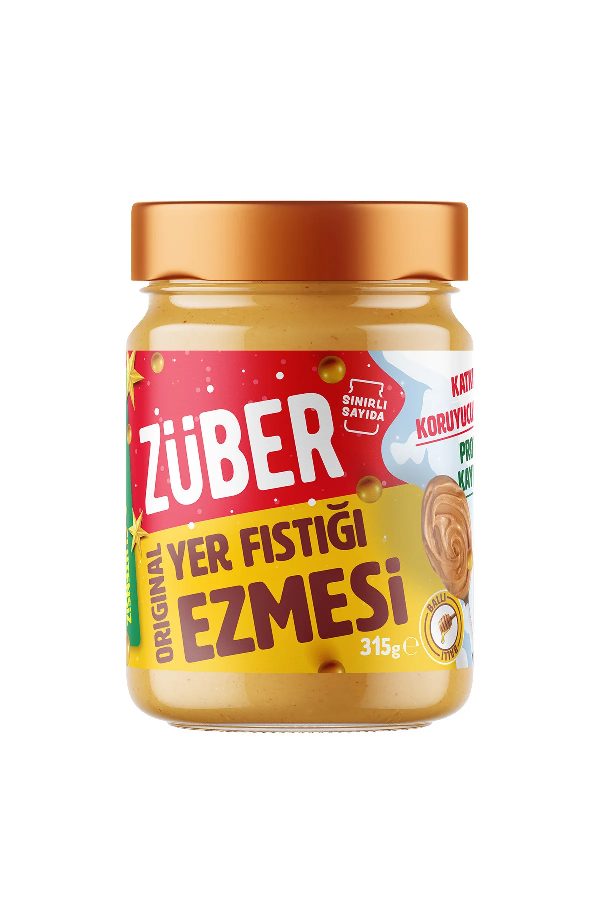 ZUBEROriginal Fıstık Ezmesi 315 gr x 1 Adet