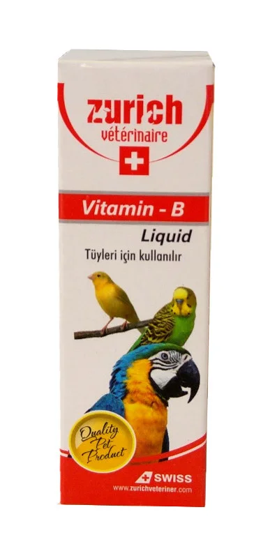 Zurich Kuşlar için B Vitamini 30 ml