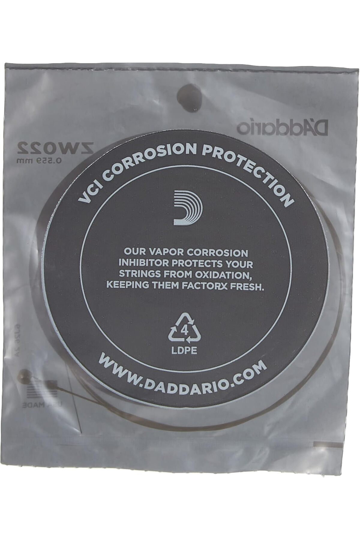 Daddario Zw022 Akustik Gitar Tek Tel 022 Sol (G) Teli