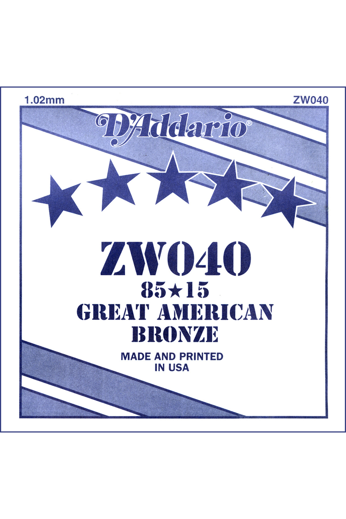 ZW040 AKUSTİK GİTAR TEK TEL, 85/15 BRONZE WOUND, (LA), 5 Akustik 