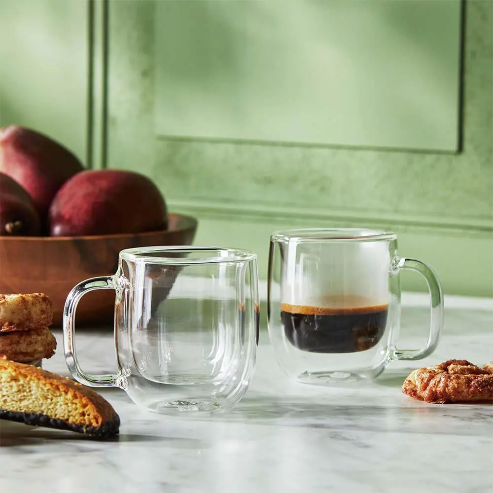 Zwilling 395001100 Çift Camlı 2'li Kulplu Espresso Bardağı Zwilling 395001100 Çift Camlı 2'li Kulplu Espresso Bardağı