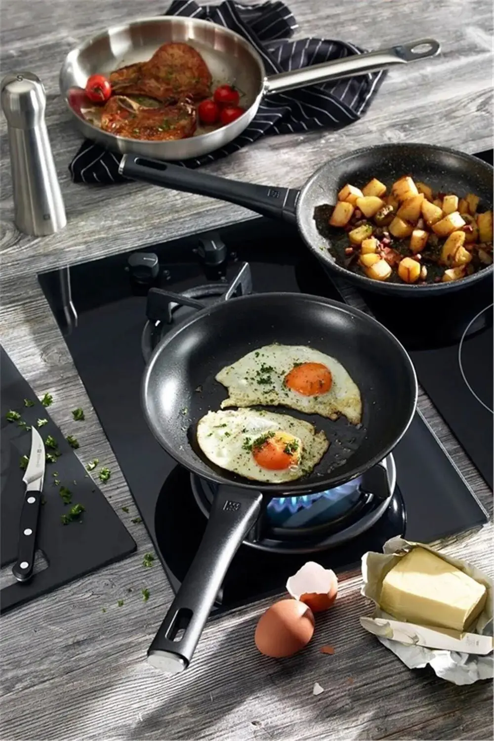 Zwilling 662992460 Madura Plus Granit Kızartma Tava 24 Cm