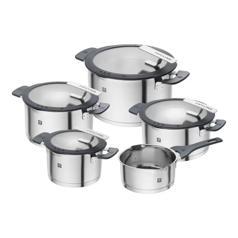 Zwilling 668700050 Simplify 5 Parça Çelik Tencere Seti