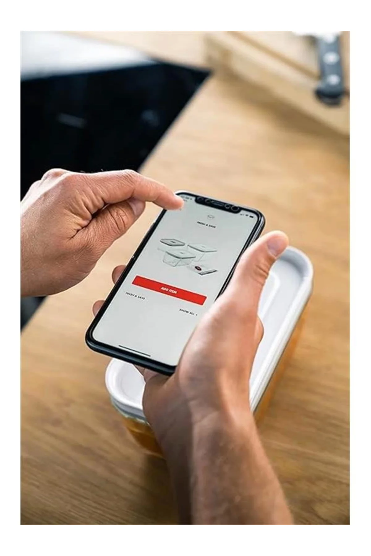 Zwilling Fresh & Save Vakumlu Saklama Kabı, S, Plastik, Yari Şeffaf-Akdeniz Mavisi 3lü paket