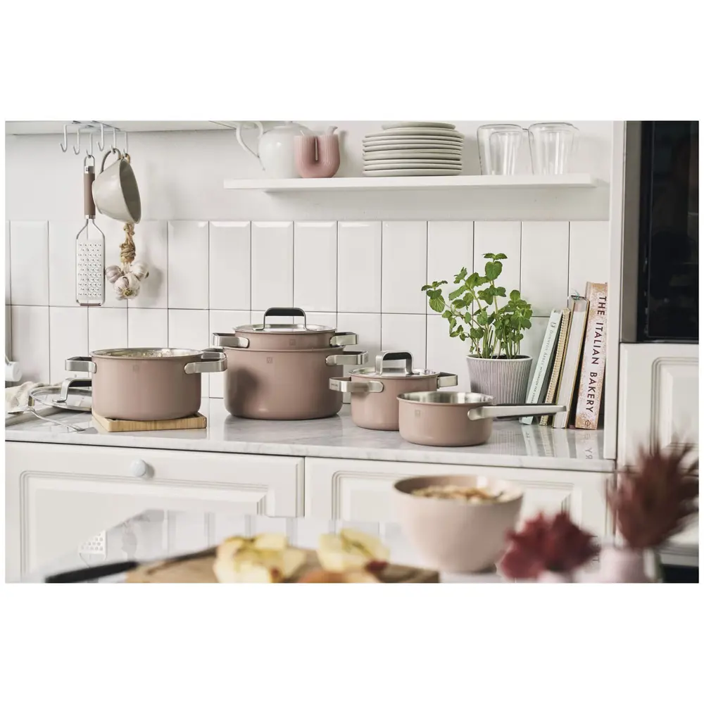 Zwilling Pure Tencere Tava Seti Paslanmaz Çelik 5 Parça 1028858