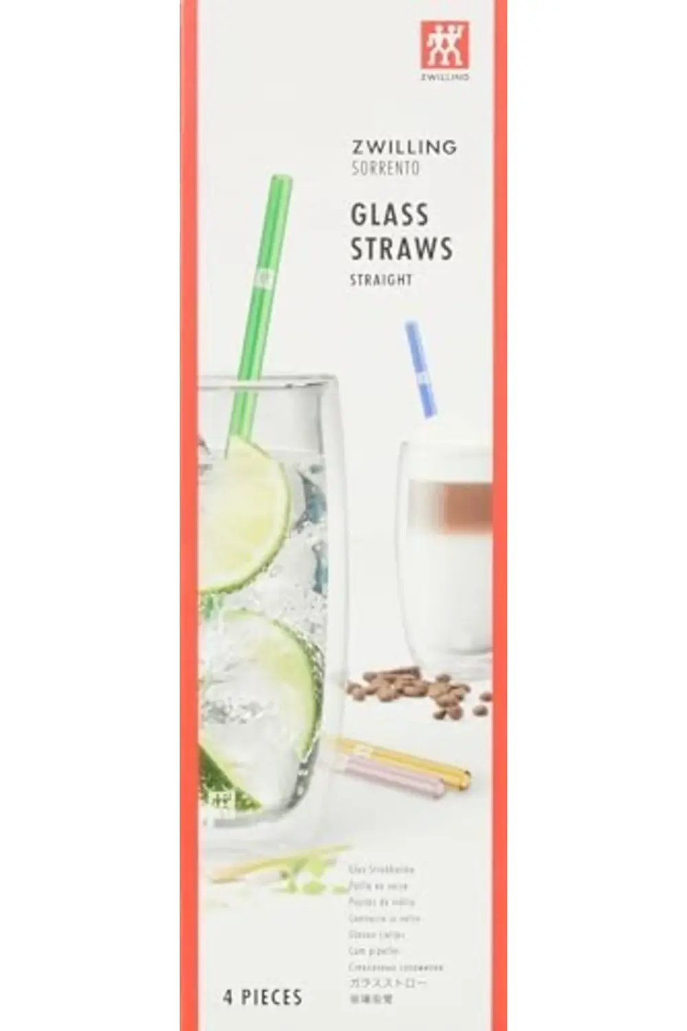 ZWSorrento Cam Pipet Renkli Düz 3lü paket 1178227