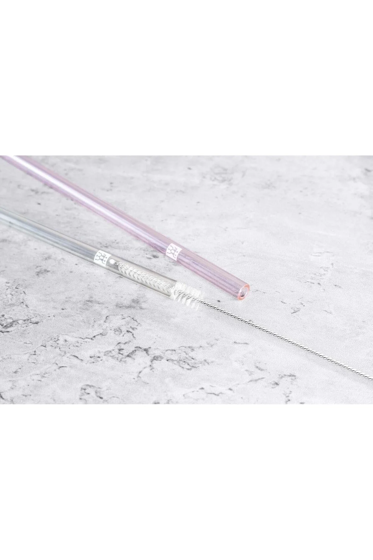 ZWSorrento Cam Pipet Renkli Düz ZWSorrento Cam Pipet Renkli Düz