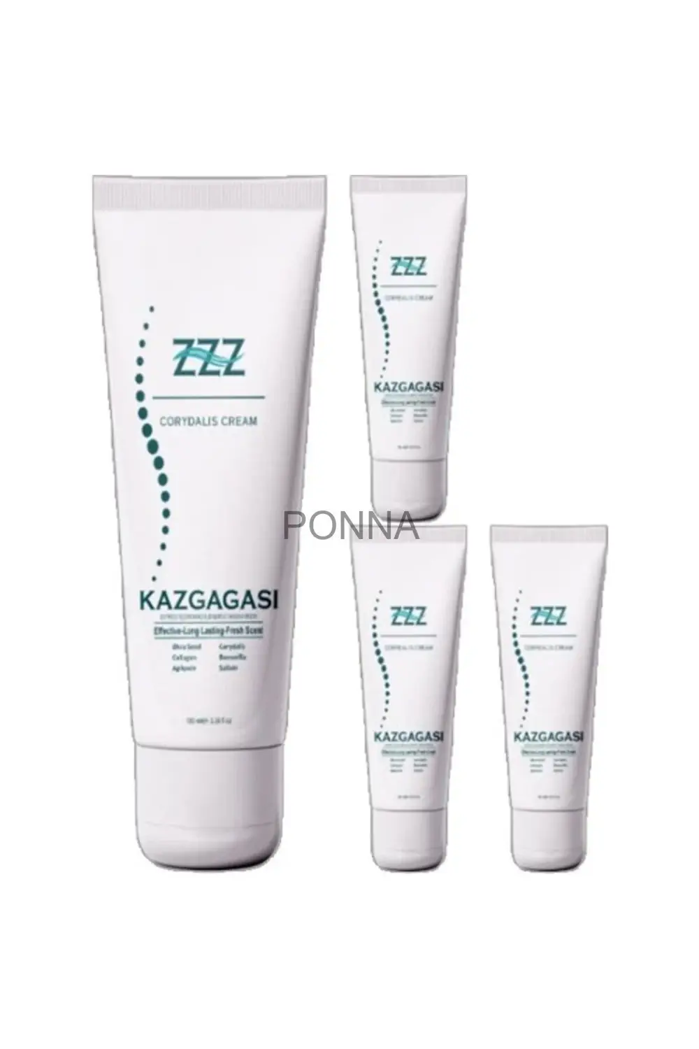 ZZZ Kaz Gagası 4 Adet Özel Karışımlı 100 ml Rahatlatıcı Masaj Kre