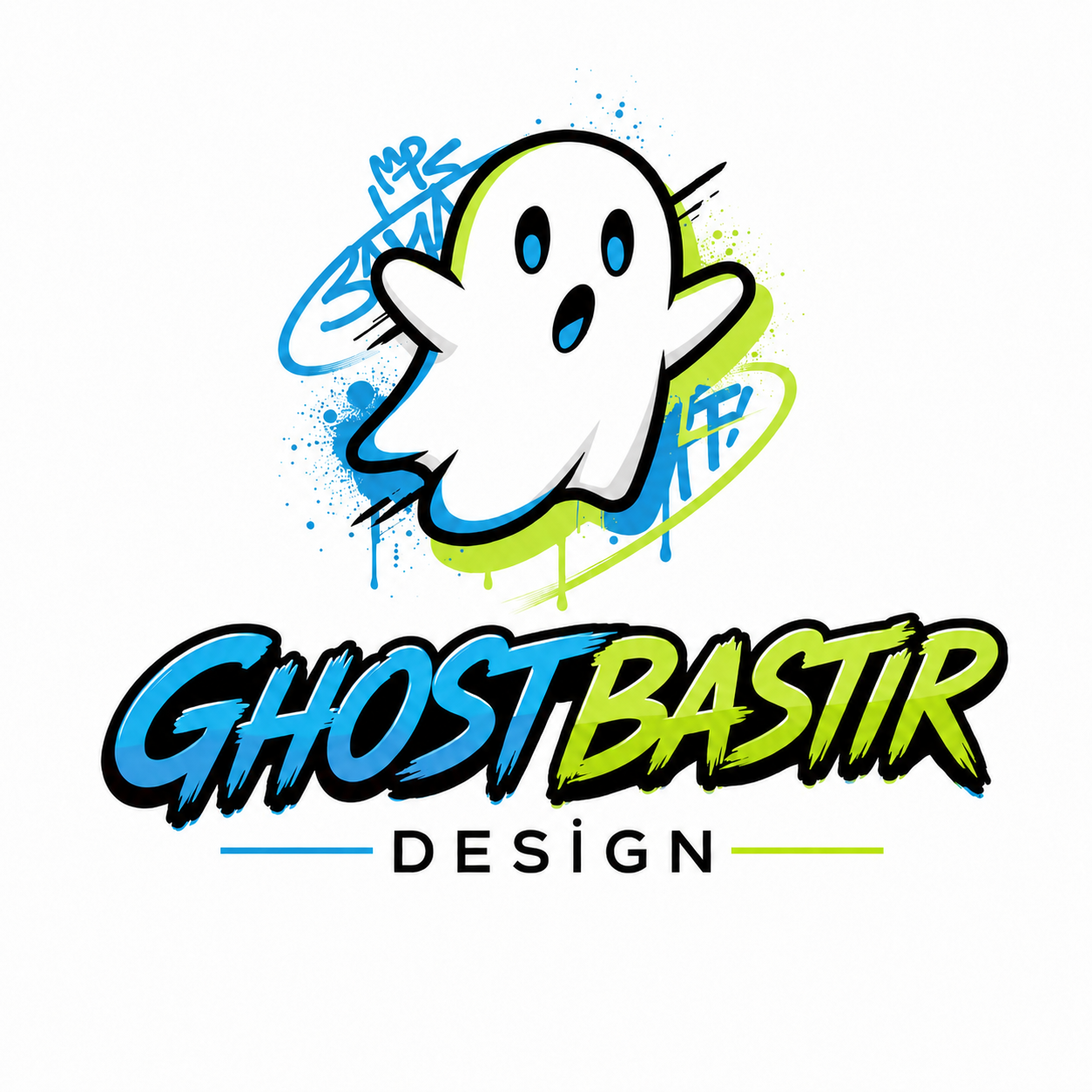 Ghostbastir Desi̇gn Logo