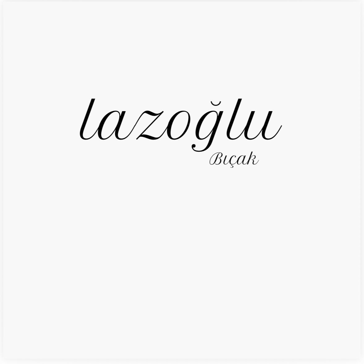 Lazoğlu Biçak Logo